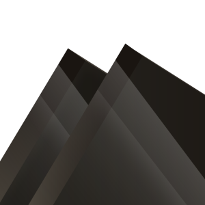 PMMA Coulé Noir Opaque Altuglas® 101 48000 - 20mm
