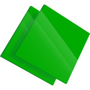 Plaque Plexiglas Coulé Vert Diffusant Altuglas® 100 24003 - 3mm