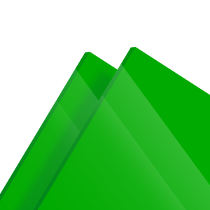Plaque Plexiglas Coulé Vert Diffusant Altuglas® 100 24003 - 3mm