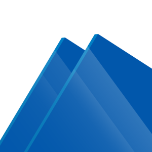 Plexiglass Coulé Bleu Diffusant Altuglas® 100 23008 - 3mm