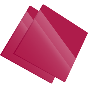 PMMA Coulé Rose Diffusant Altuglas® 100 22007 - 3mm