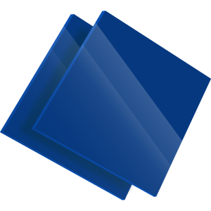 PMMA Coulé Bleu Diffusant Altuglas® 100 23000 - 3mm