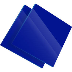 PMMA Coulé Bleu Diffusant Altuglas® 100 23012 - 3mm