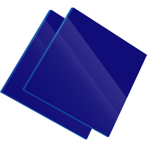 PMMA Coulé Bleu Diffusant Altuglas® 100 23003 - 3mm