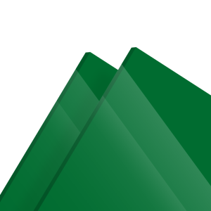PMMA Coulé Vert Diffusant Altuglas® 100 24015 - 3mm