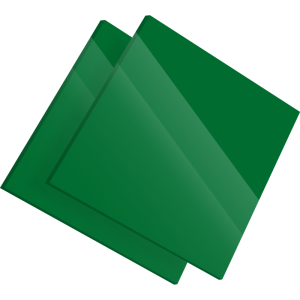 PMMA Coulé Vert Diffusant Altuglas® 100 24015 - 3mm