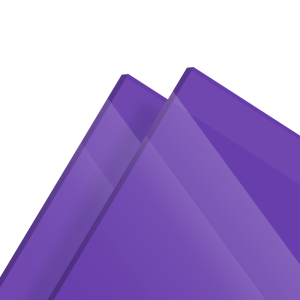 PMMA Coulé Violet Diffusant Setacryl® 2239 - 3 mm
