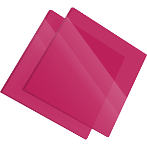 PMMA Coulé Rose Diffusant Setacryl® 2049 - 3mm