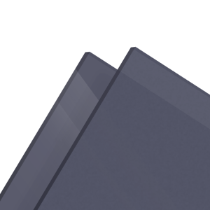 Plexiglass Coulé 1 Face Mat Black & White Altuglas® 126 28000 - 3mm