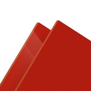 PMMA Coulé LED Rouge Altuglas® 121 22137 - 3mm