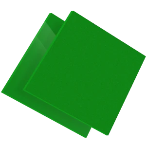 PMMA Coulé LED Vert Pomme Altuglas® 121 24141 - 3mm