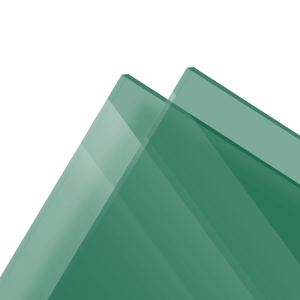 PMMA Coulé Vert Transparent Altuglas® 100 14000 - 3mm