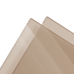 PMMA Coulé Fumé Bronze Clair Transparent Altuglas® 100 16036 - 3mm