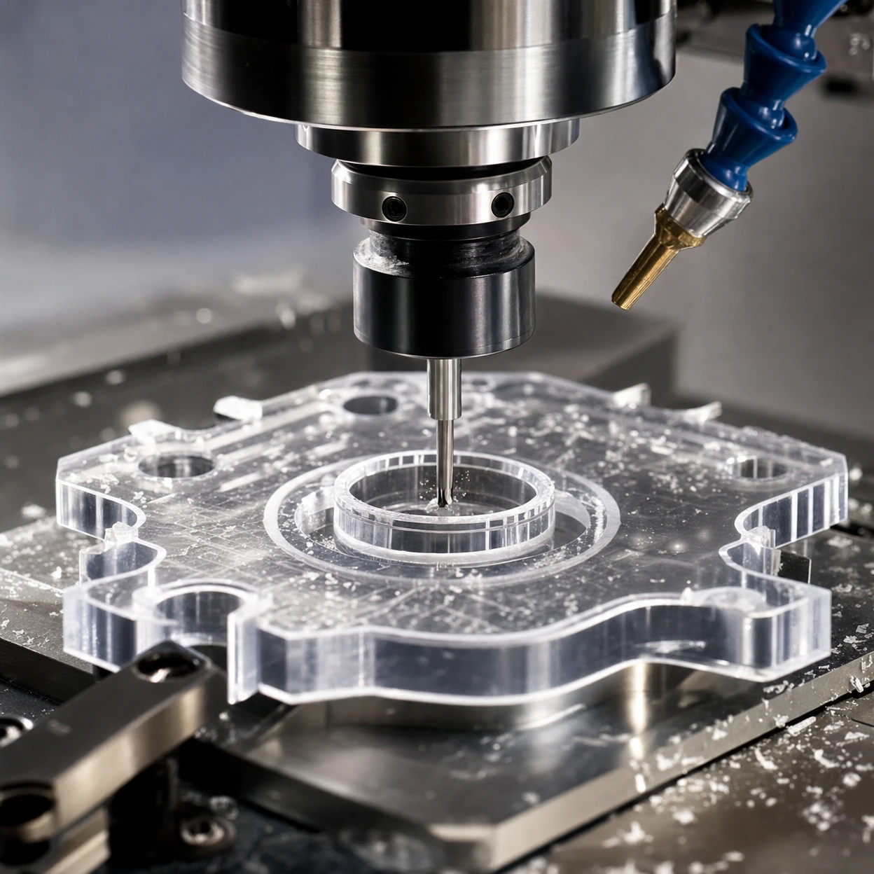 Usinage plexiglass